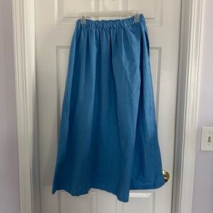 NWT Abercrombie Resort Tie-Waist Maxi Skirt